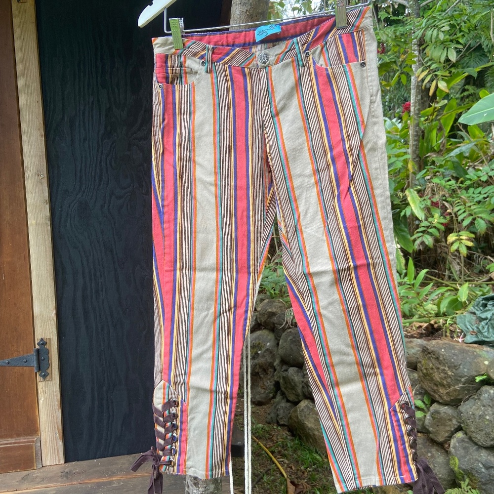 Letarte striped pants